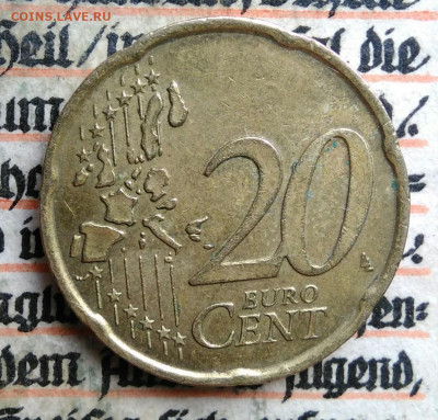 Италия 20 центов 2002 года до 04.07.2025 - IMG_20250624_225631