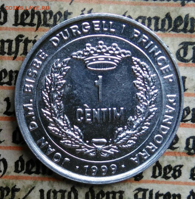 Андорра 1 сантим 1999 года до 04.07.2025 - IMG_20250626_021937