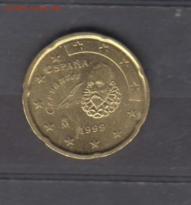 Испания 1999 20 центов до 04 07 - 80