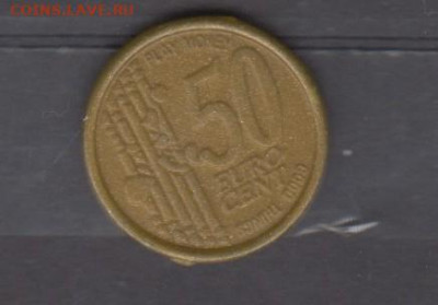 50 евроцентов ( игрушка пластмасса) до 04 01 - 85а