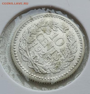 Нидерланды 10 центов 1925гг, до 03.07 22:00 мск - 2