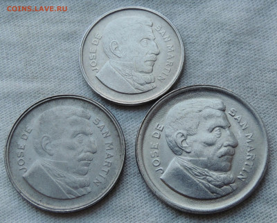 Аргентина погодовка 3 монеты 1955 до 3.07.2025 - Аргентина 1955 х3 .JPG