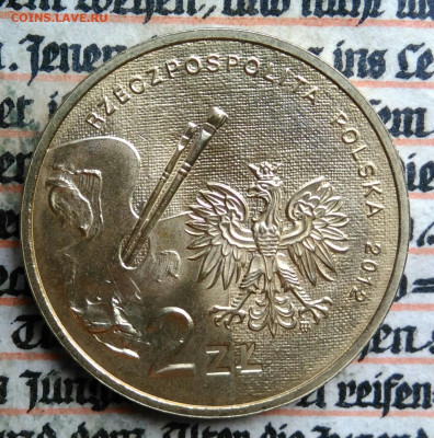 Польша 2 злотых 2012 года Петр Михайловский до 04.07.2025 - IMG_20250624_214402