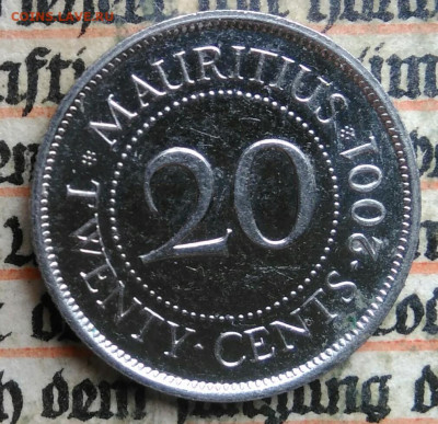 Маврикий 20 центов 2001 года до 04.07.2025 - IMG_20250629_220451