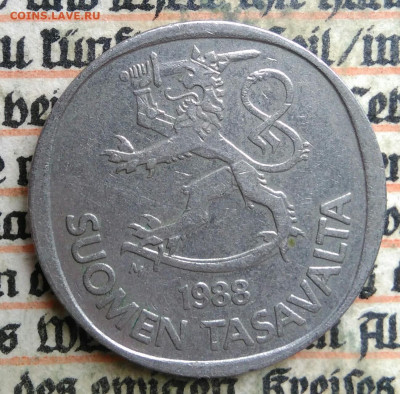 Финляндия 1 марка 1988 года до 04.07.2025 - IMG_20250629_201317