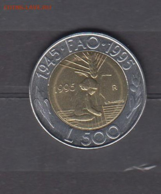 Сан Марино 1995 500 лир FAO до 05 07 - 624