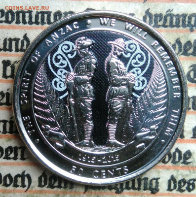 Новая Зеландия 50 центов 2015 года.Анзак до 04.07.2025 - IMG_20250630_222710