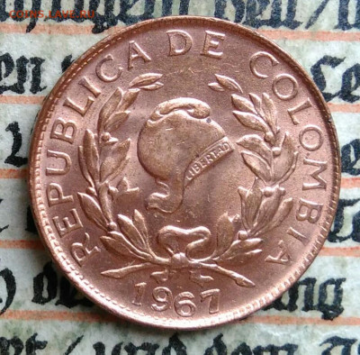 Колумбия 1 сентаво 1967 года до 04.07.2025 - IMG_20250626_032926