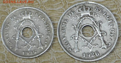 Бельгия 2 монеты 1926 г - Бельгия 2-1.JPG
