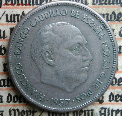 Испания 25 песет 1957 года до 04.07.2025 - IMG_20250629_214020