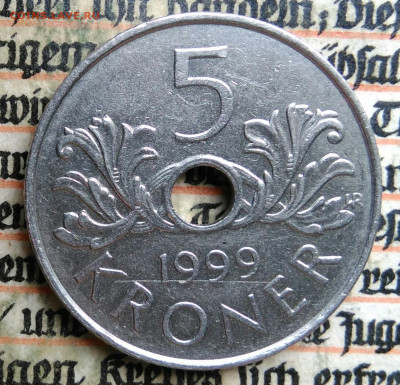 Норвегия 5 крон 1999 года до 04.07.2025 - IMG_20250626_010945