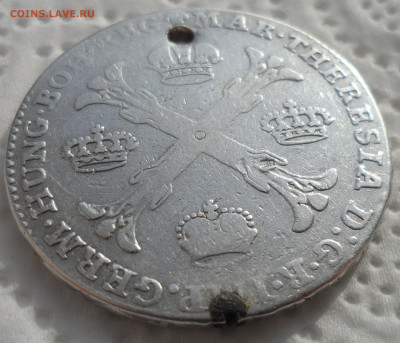 1 кроненталер (Австрийские Нидерланды, 1768 год) на брелок - SAM_0254.JPG