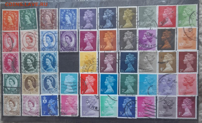 Марки Елизавета ll (Великобритания) 49 шт. до 10.07.25 22-00 - 20250704_111105