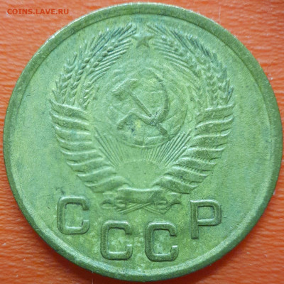 1 коп  1955 год  до 22:00, 10.07.25 - 1к-1955-2