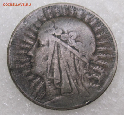 Польша 5 злотых 1933 год Ядвига до 06.07 - 003.JPG