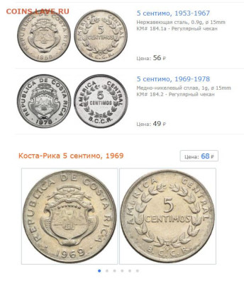 Коста-Рика - ошибка в каталогах. Информация. - Безимени-1