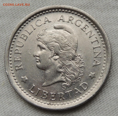 Аргентина 1 песо 1960 до 9.07.2025 - Аргентина 1 песо 60 .JPG