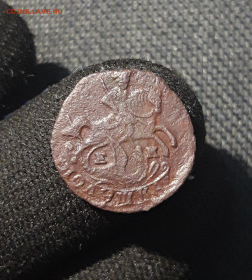ЕКАТЕРИНА II Полушка 1770 года ЕМ До 12.07 - 20250617_204407