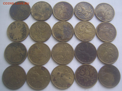 50 копеек 1999 СП 40 штук до 8.07 22-00 - 40 шт 50 1999 сп аверсы 1