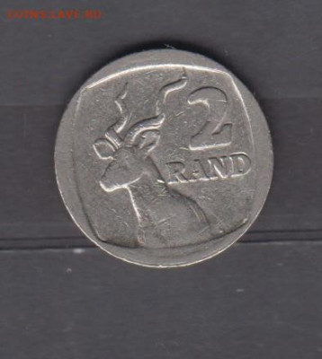 ЮАР 1991 2 рэнда до 13 07 - 730