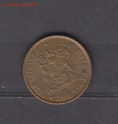 ЮАР 1989 1 цент до 13 07 - 733а