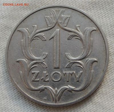 Польша 1 злотый 1929 до 13.07.2025 - Польша 1 злотый 29.JPG