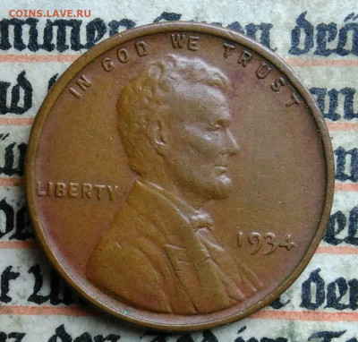 США 1 цент 1934 года до 14.07.2025 - IMG_20250705_221015
