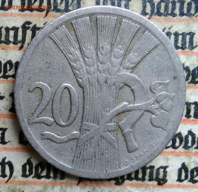 Чехословакия 20 геллеров 1928 года до 14.07.2025 - IMG_20250626_052335