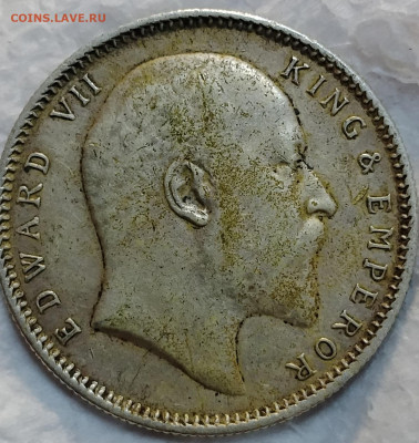 Британская Индия 1 рупия 1907 до 12.07 - IMG_20250709_130031_426