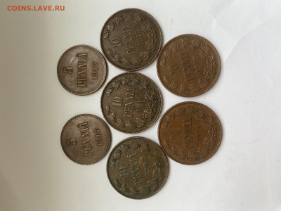 5 пенни 1865-1875 гг для Финляндии - IMG_8089