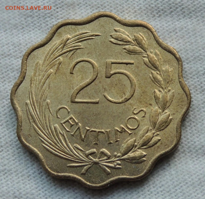 Парагвай 25 сентимо 1953 до 16.07.2025 - Парагвай 25 сентимо 1953.JPG