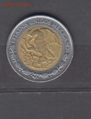Мексика 1996 1 песо до 19 07 - 623а