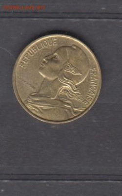 Франция 1988 5 сантимов до 19 07 - 667а