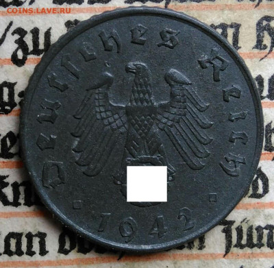 Германия 5 пфеннигов 1942 года до 21.07.2025 - IMG_20250714_221657
