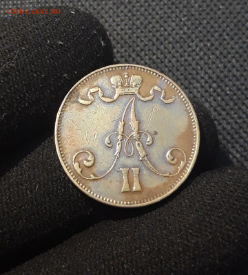 РУССКАЯ ФИНЛЯНДИЯ 5 пенни 1872 года До 21.07 - 20250714_220653
