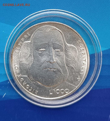Сан-Марино 1000 лир, 1982 до 21.07. - 1747743636027