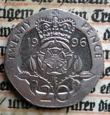 Великобритания 20 пенсов 1996 года до 21.07.2025 - IMG_20250715_232303