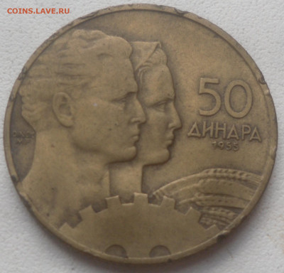 Югославия 50 динар 1955 г. - SAM_6797.JPG