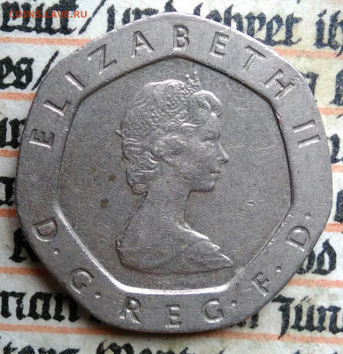Великобритания 20 пенсов 1982 года до 21.07.2025 - IMG_20250714_214632