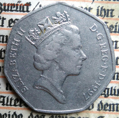 Великобритания 50 пенсов 1997 года до 21.07.2025 - IMG_20250714_220955