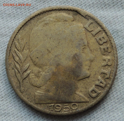 Аргентина 20 сентаво 1950 до 23.07.2025 - Аргентина 20 сентаво 50 .JPG