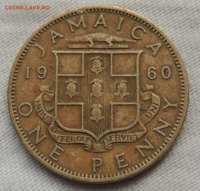Ямайка 1 пенни 1960 до 23.07.2025 - Ямайка 1 пенни 1960.JPG