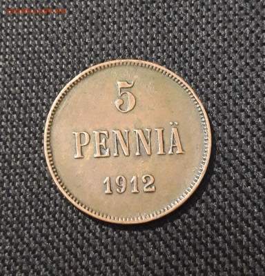 РУССКАЯ ФИНЛЯНДИЯ 5 ПЕННИ 1912 года До 26.07 - 20250717_214508