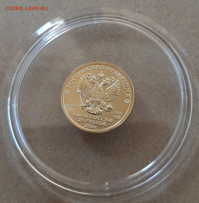25р. 2023 СПМД ГП 3,11, золото 999 - 20250720_170328