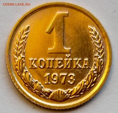 Re: 1 копейка 1973 года Штемпельный Блеск до 23.07 в 22.00 - 1753009593151