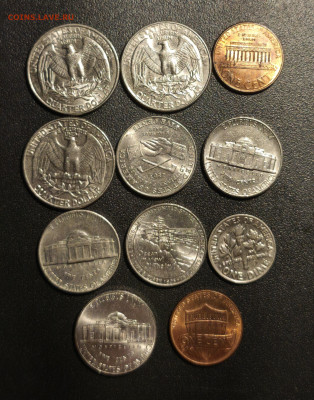 Лот монет США 11 шт. 1980-2013 - IMG_20250721_231409