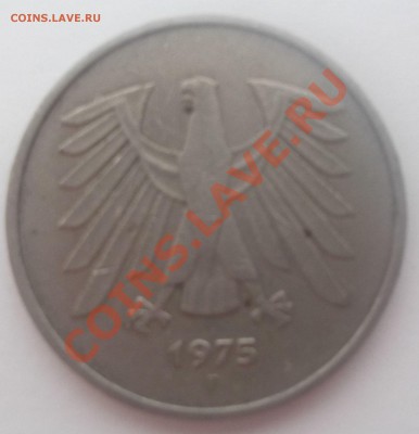 ФРГ 5 марок 1975г. F - DSCF9176