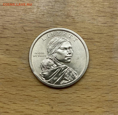 США 1$ доллар 2019 двор P индейцы в космосе UNC - ssha_1_dollar_2019_dvor_p_sakagaveja_indianka_amerikanskie_indejcy_v_kosmose_unc (1)