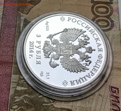 3 рубля 2014 г. Сочи. Горные лыжи до 25.07 - 12