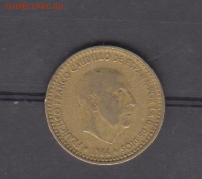 Испания 1966 ( в зведе 67) 1 песета до 29 07 - 20